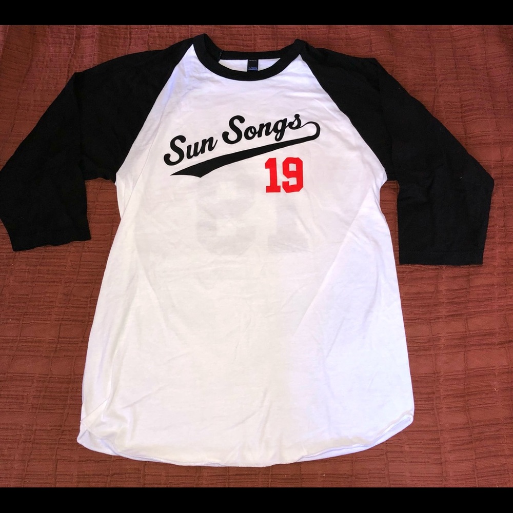 Art Alexakis EVERCLEAR LP SUN SONGS 2019 Tshirt Baseball Style Mens sz M NEW